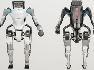 Atlas Robot Boston Dynamics 3D Model