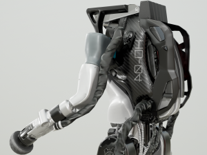 Atlas Robot Boston Dynamics Modèle 3D
