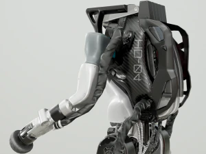 Atlas Robot Boston Dynamics 3D Model