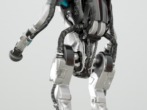 Atlas Robot Boston Dynamics Modèle 3D