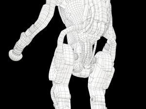 Atlas Robot Boston Dynamics Modèle 3D