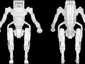 Atlas Robot Boston Dynamics Modèle 3D