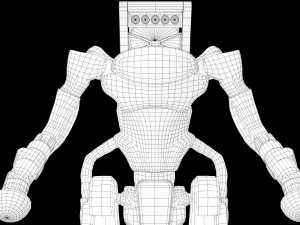 Atlas Robot Boston Dynamics Modèle 3D
