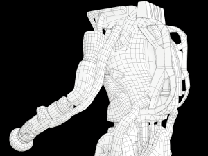 Atlas Robot Boston Dynamics Modèle 3D