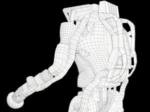 Atlas Robot Boston Dynamics 3D Model