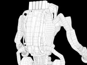 Atlas Robot Boston Dynamics Modèle 3D