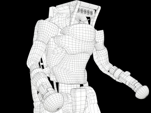 Atlas Robot Boston Dynamics Modèle 3D