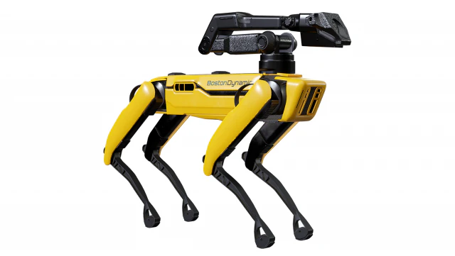 Spot Robot Boston Dynamics com braço Modelo 3D .c4d .max .obj .3ds .fbx .stl .blend