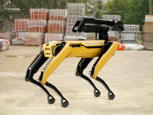 Spot Robot Boston Dynamics com bra&ccedil;o Modelo 3D