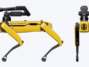 Spot Robot Boston Dynamics With Arm Model 3D