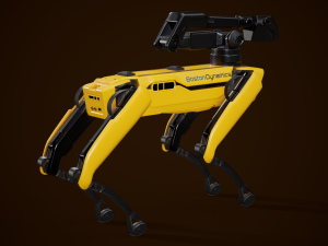Spot Robot Boston Dynamics With Arm Model 3D