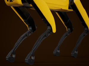 Spot Robot Boston Dynamics com bra&ccedil;o Modelo 3D