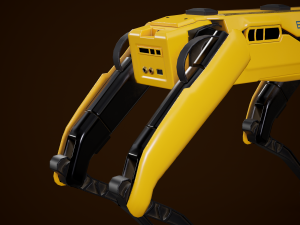 Spot Robot Boston Dynamics With Arm Model 3D