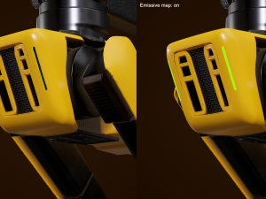 Spot Robot Boston Dynamics With Arm Model 3D