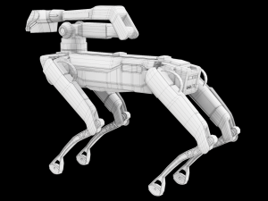 Spot Robot Boston Dynamics With Arm Model 3D