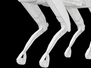 Spot Robot Boston Dynamics com bra&ccedil;o Modelo 3D