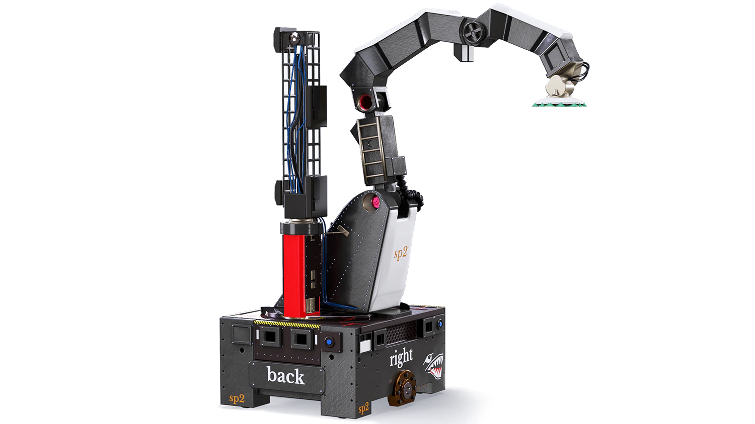 Stretch Robot Boston Dynamics 3D Model .c4d .max .obj .3ds .fbx .stl .blend 