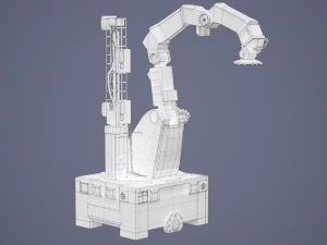 Stretch Robot Boston Dynamics 3D Model