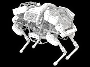 WildCat Robot Boston Dynamics 3D Model