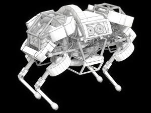 WildCat Robot Boston Dynamics 3D Model