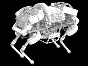 WildCat Robot Boston Dynamics 3D Model