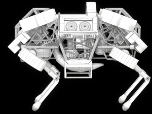 WildCat Robot Boston Dynamics 3D Model