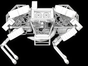 WildCat Robot Boston Dynamics 3D Model