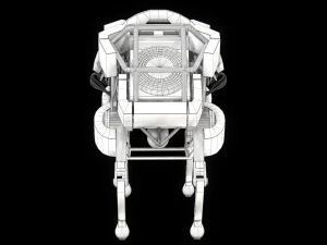 WildCat Robot Boston Dynamics 3D Model
