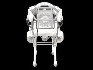 WildCat Robot Boston Dynamics 3D Model