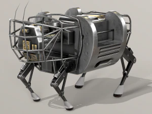 LS3 Robot Boston Dynamics 3D Model