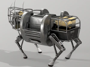 LS3 Robot Boston Dynamics 3D Model