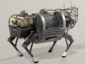 LS3 Robot Boston Dynamics 3D Model