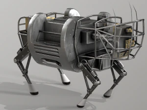 LS3 Robot Boston Dynamics 3D Model