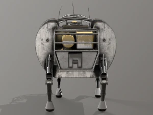 LS3 Robot Boston Dynamics 3D Model