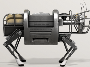 LS3 Robot Boston Dynamics Model 3D