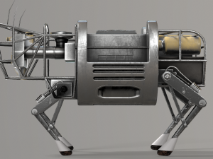 LS3 Robot Boston Dynamics Model 3D