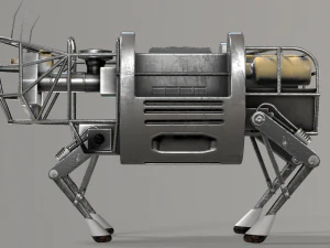 LS3 Robot Boston Dynamics 3D Model