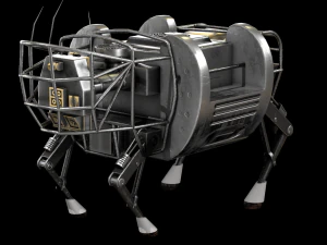 LS3 Robot Boston Dynamics 3D Model