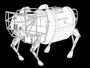 LS3 Robot Boston Dynamics Model 3D