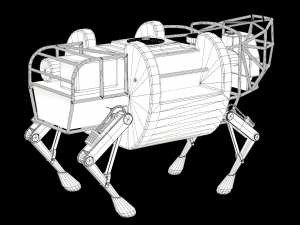 LS3 Robot Boston Dynamics Model 3D