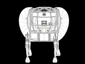 LS3 Robot Boston Dynamics Model 3D