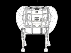 LS3 Robot Boston Dynamics 3D Model