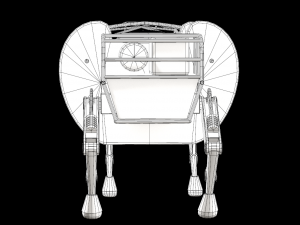 LS3 Robot Boston Dynamics Model 3D