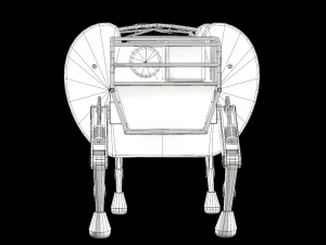 LS3 Robot Boston Dynamics 3D Model
