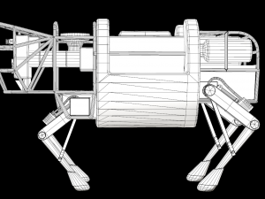 LS3 Robot Boston Dynamics Model 3D
