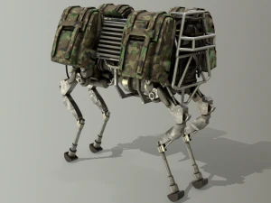 BigDog Robot Boston Dynamics 3D Model