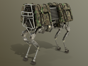 BigDog Robot Boston Dynamics 3D 模型