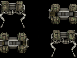 BigDog Robot Boston Dynamics 3D 模型