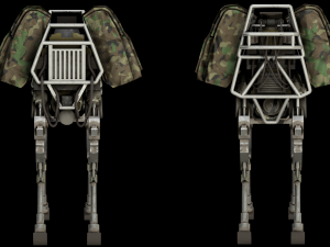 BigDog Robot Boston Dynamics 3D 模型