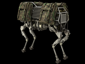 BigDog Robot Boston Dynamics 3D 模型